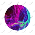 thumbnail image 3 of Multicolor Neon Lines Abstract Polyester Universal Spare Wheel Tire Cover Wheel Covers for Trailer RV SUV Truck Camper, 3 of 5