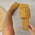 thumbnail image 2 of Agkizg Womens Indoor Outdoor Slides, Beach Walking Sandals, Print Squares Toe Flat Slide Sandals Casual Indoor Outdoor Daily Comfortable Slippers, 2 of 7