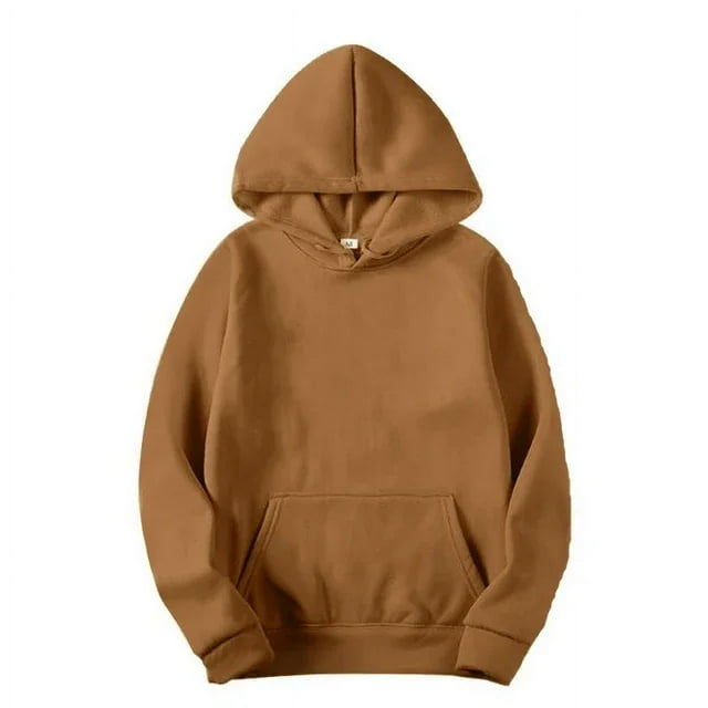 Hoodie Basic Pullovers Sweatshirts Top Solid Color Hoodies Oversize Black Sweatshirt