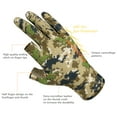 thumbnail image 5 of BASSDASH Unisex Fingerless Camo Hunting Gloves for Men's Women's Early Season Warm Weather UPF 50+ Lightweight Fishing Photography HG03, 5 of 6