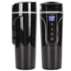 thumbnail image 4 of Hervidor eléctrico de viaje Hervidor eléctrico portátil Hervidor eléctrico de viaje 500ml Pantalla de temperatura del agua negra 96W 12V 24V Taza calefactora para coche para ANGGREK Otros, 4 of 7