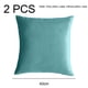 thumbnail image 2 of 2 fundas de almohada de terciopelo para sofá, funda de cojín decorativa cuadrada sólida para dormitorio y coche., 2 of 5