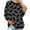 Dark Gray, variant on Halloween Shirts for Women Long Sleeve Women Casual Full Sleeve Round Neck Tops Loose Shirts Blouse Halloween Print Graphic Sweatshirt