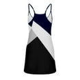 thumbnail image 4 of Women Summer Outfits Sets Two Piece Casual Summer Printed Round Neck Sleeveless Tops And Short Pants Suit on Clearance, 4 of 6
