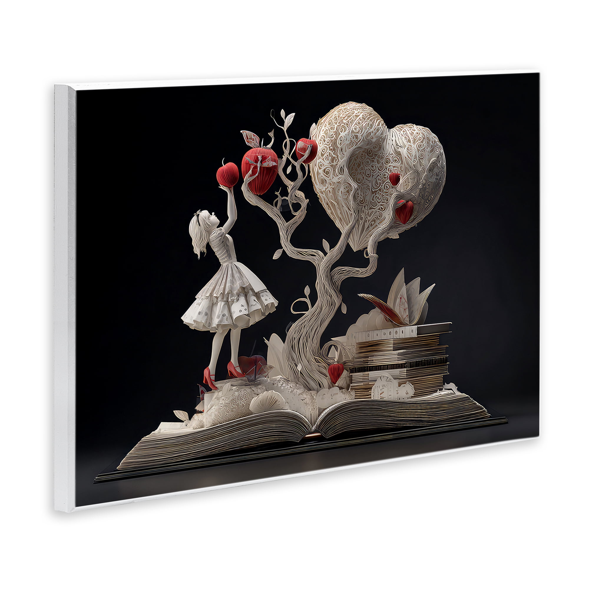 Stupell Industries Paper Sculpture Style Fairytale Wall Plaque Art, design by The Wands Want