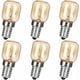 thumbnail image 1 of Bombilla LED E14, paquete de 6 bombillas para lámpara de sal, 25W T25 E14 230-240V, regulable, transparente para microondas/refrigerador/lámpara de sal del Himalaya/congeladores/bombilla de cerámica, 1 of 5