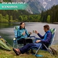 thumbnail image 2 of Waleaf Folding Tall Backpack Beach Chair,Camping Chairs for Adults,High Back Flat Beach Chairs with Headrest,Towel Bar,Cooler Bag,Storage Bag,Cup Holder,Phone Holder, 2 of 8