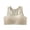 Beige, variant on Girls Sports Bra 10-14 Years Old Teen Training Lingerie, Adjustable Shoulder Strap Fixed Cup Bralette, Breathable Cotton Comfort Underwear, Seamless Supportive Puberty Vest, Non Slip Daily Top