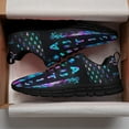 thumbnail image 3 of Autism Rights Movement Running Shoes Sneakers Mesh Black Size 13, 3 of 5