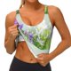 thumbnail image 3 of Fotbe Purple Butterfly On Wild Sujetador Deportivo Largo sin Aros para Mujer con Almohadillas y Soporte Medio, Transpirable y Absorbente, Camiseta Tipo Chaleco o Tank Top-Medium, 3 of 8