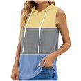 thumbnail image 1 of SDNall Womens Printed Round Neck Loose Oversized Sports Hoodie Top, 1 of 9