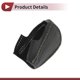 thumbnail image 4 of Cubierta de pomo de cambio de marchas Unique Bargains, protector de mango de cambio para Subaru Forester 14-17, cuero sintético negro y gris, 4 of 6