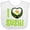 AA-White, variant on Inktastic I Love Sushi- Cute Boys or Girls Baby Bib