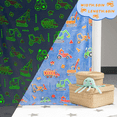 thumbnail image 5 of Glow in The Dark Throw Blanket 50" x 60"， mine cart Luminous Plush Blankets Soft Glowing Throw Gift for Kids Girls Boys Teens Age 1-13 Years Old, 5 of 6