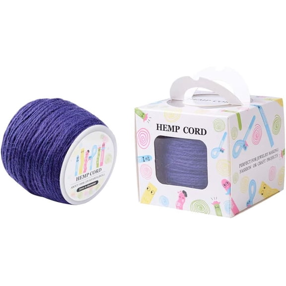 Colored Jute Cord Jute String Jute Twine for Jewelry Making Mauve 2mm 109.36yards/roll(100m/roll)