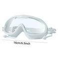 thumbnail image 2 of Fog-Free Performance Swimming Goggles for Adults & Kids - Leak Proof Comfort Fit Glasses for Men Women Youth Clear View PC+ Lens Swim Eyewear, 2 of 4