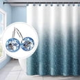 thumbnail image 5 of Kiibsot 12 Pcs Bling Rhinestones Shower Curtain Hooks Bathroom Rolling Hooks, 5 of 5
