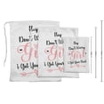 thumbnail image 3 of Darling Souvenir White Hey Don'T Worry Girl I Got Your Back Wedding Favor Party Supplies Favor Bags Gift Pouches 15 Pieces, 3 of 5