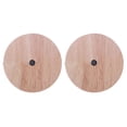 thumbnail image 1 of 2X Lamp Base Concise Style Modern Ceiling Plate Wooden Ceiling Holder E27 Lamp Fitting Chandelier Base, 1 of 5