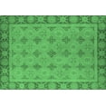 thumbnail image 1 of Ahgly Company Indoor Rectangle Oriental Emerald Green Industrial Area Rugs, 8' x 12', 1 of 4