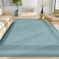 thumbnail image 2 of Well Woven Apollo Flatwoven Solid Color Plain Border Flatweave 7'7" x 9'10" Area Rug Blue, 2 of 7