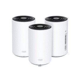 TP-Link Deco Tri outlet Band Mesh WiFi 6 System(Deco X68) - Covers up to 5500 Sq. Ft.Wh