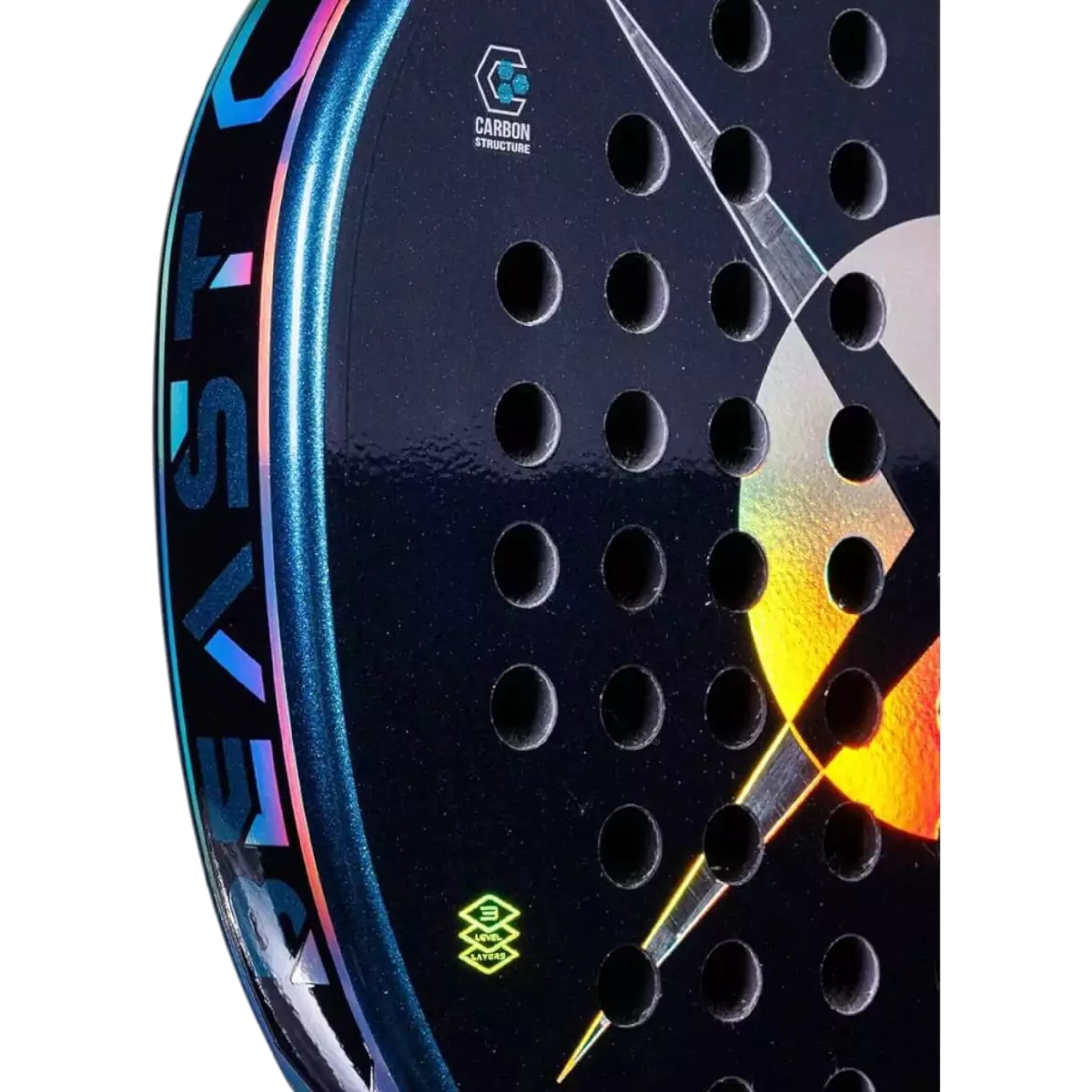 Heroe's Brand Sport BEAST 2025 Padel Racket – 100% Carbon Power & Teardrop Shape