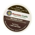 thumbnail image 2 of Mandala Crafts Copper Wire for Jewelry Making - Metal Craft Wire for Crafts - Tarnish-Resistant Beading Jewelry Wire Coil Wire for Jewelry Wrapping Silver 20 Gauge 15 Yards, 2 of 3