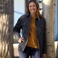 thumbnail image 5 of Free Country Women's Trailblazer Quilted Shacket Black S, 5 of 5