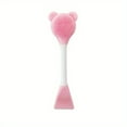 thumbnail image 3 of 1/4pcs Silicone Face Cleansing Brush, Doublehead Facial Cleanser, Pore Cleaner Exfoliator Skin Care Tools, 3 of 5