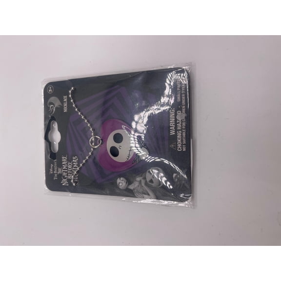 The Nightmare before Christmas jack Skellington necklace heart shape