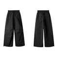 thumbnail image 4 of Women's Barrel Leg Sweatpants Drawstring Wide Leg Lounge Pants Baggy Casual Cotton Trendy Sweat Pants with Pockets, 4 of 4