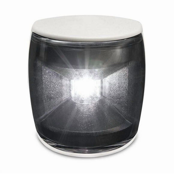 Hella Marine Lights Navigation Light 017.462-111 NaviLED PRO; Stern Light; Less Than 2 Watt Power Consumption; 3 Nautical Miles Visible Distance; IP67 Protection; LED Bulb; Clear Lens; White; Acrylic