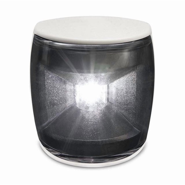 Hella Marine Lights Navigation Light 017.462-111 NaviLED PRO; Stern Light; Less Than 2 Watt Power Consumption; 3 Nautical Miles Visible Distance; IP67 Protection; LED Bulb; Clear Lens; White; Acrylic