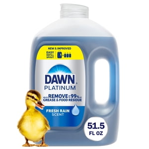 Dawn Platinum Dish Soap Refill, Fresh Rain, 51.5 oz