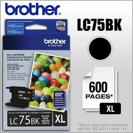 LC75BK XL High-Yield Ink Cartridge - Black
