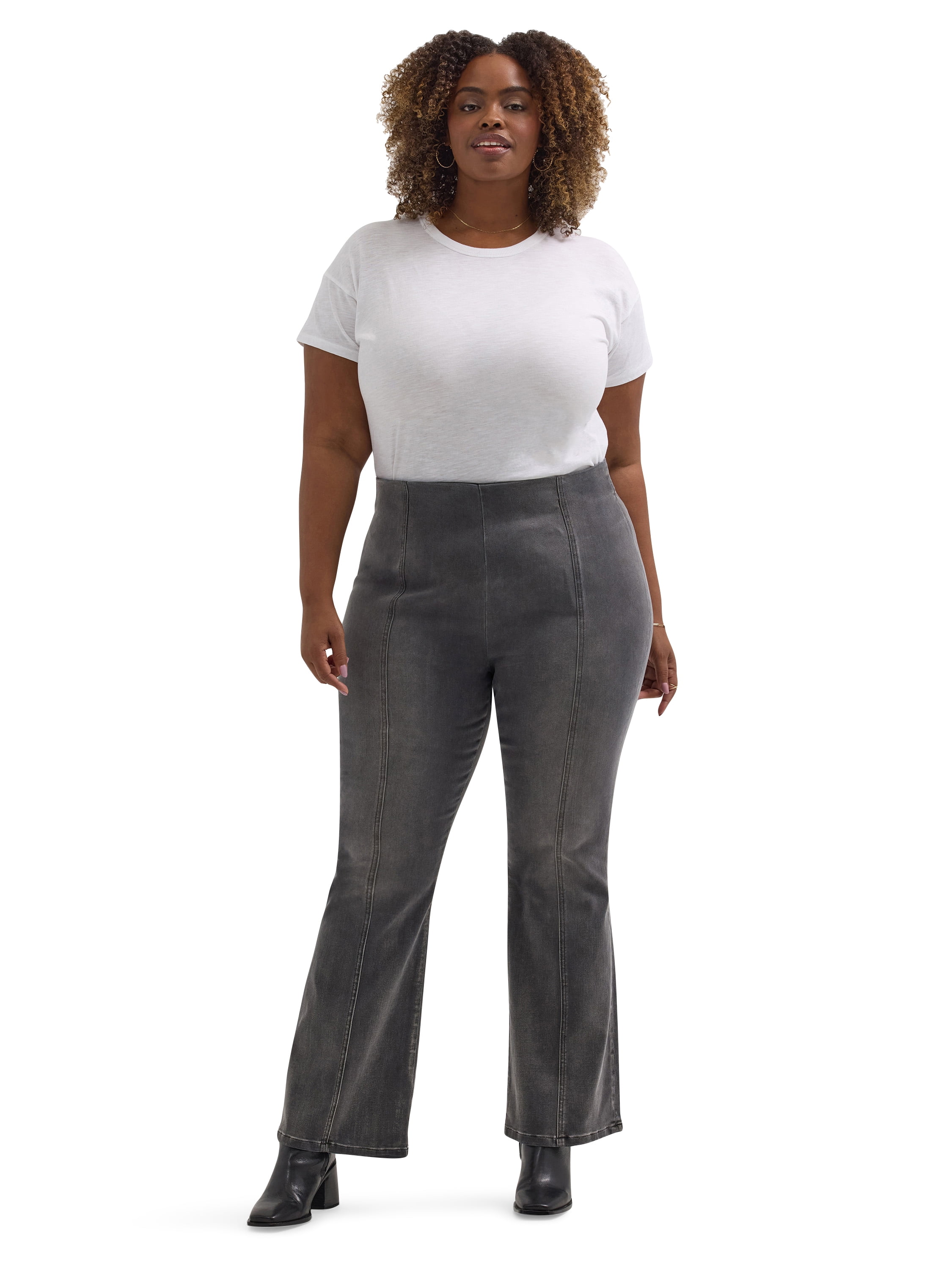 Lee® Women's Heritage High Rise Pull On Flare Jean, Sizes XS-4X