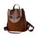 thumbnail image 1 of Mochila de viaje Mochila impermeable para computadora portátil Mochila informal Mochila escolar , marron oscuro, 1 of 10