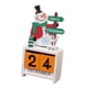 thumbnail image 5 of Calendario navideño de escritorio, decoración, calendario perpetuo, rústico con bloques numéricos. Estilo E, 5 of 9