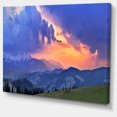 thumbnail image 2 of Sunny Spring Evening Panorama - Art Mural Paysage Surdimensionné, 2 of 3