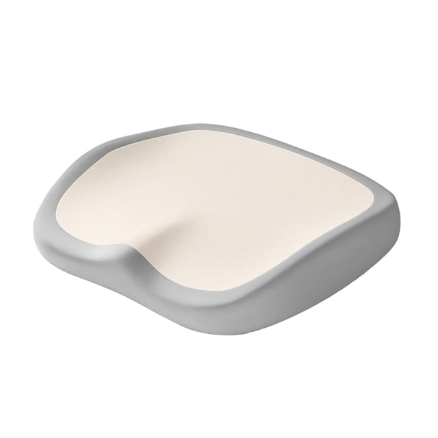 Yhmxh Bedding Thickened Memorys Foam Cushion Color Splicing Office Long Sitting Buttocks Cushion Student Cushion Benchs Cushion Coccyx Pressure Relief Cushion Skin-friendly Machine Washable