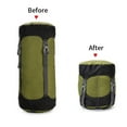 thumbnail image 4 of Generic Large Orange Compression Sack for Sleeping Bags, Down Jackets, and Blankets - Space-Saving Travel Storage Solution, 4 of 6