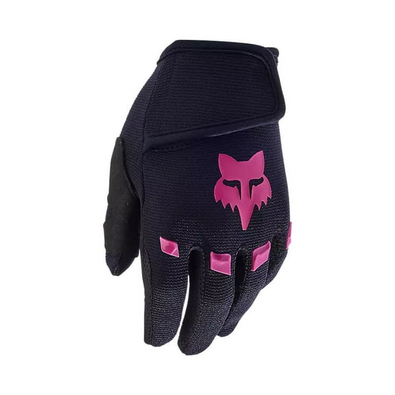 Fox Dirtpaw Kids Gloves (Medium, Black/Pink)