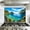 Color 2, variant on Kitchen Backsplash Peel and Stick Wall Murals exposure wild bison buffalo pine forest Removable Mural 35.4"W x 23.6"H, Oil Proof Vinyl Wallpaper for Fireplace & Behind Stove