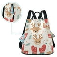 thumbnail image 4 of Christmas Deer Snow Cup Travel Laptops Backpack for Women Anti-theft Casual Work Bag Daypack Lightweight Laptop Bag, 4 of 7