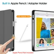 Fintie iPad Air 3 2019 / iPad Pro 10.5 2017 TPU SlimShell Case Cover with Pencil Holder, Composition Book