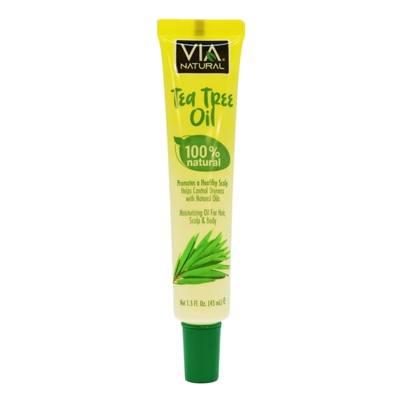 Via Natural Ultra Care Tea Tree Oil 1.5 Oz., Pack of 6