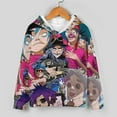 thumbnail image 3 of Gorillaz Kids' Hoodie And Pants Set Hooded Sweatshirt Outfit Soft Sweatpants & Pullover Set 110CM, 3 of 8