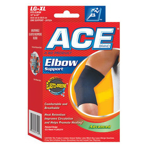 Ace ElastoPreene Elbow Support Brace, 207523, Large/XTra Large 1