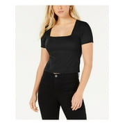 GYPSIES & MOONDUST $24 Womens New Black Ribbed Crop Top S Juniors B+B
